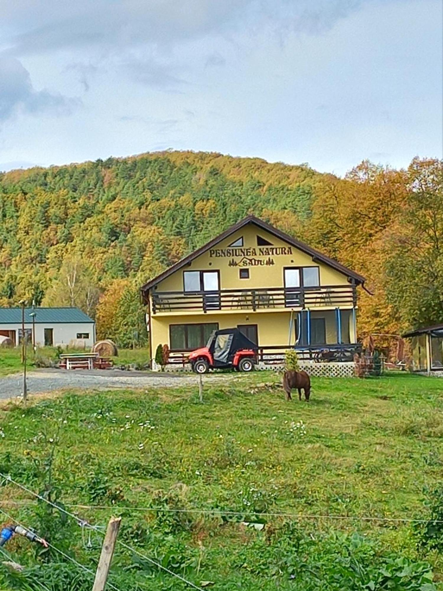 Pensiunea Natura Sadu Sibiu Esterno foto